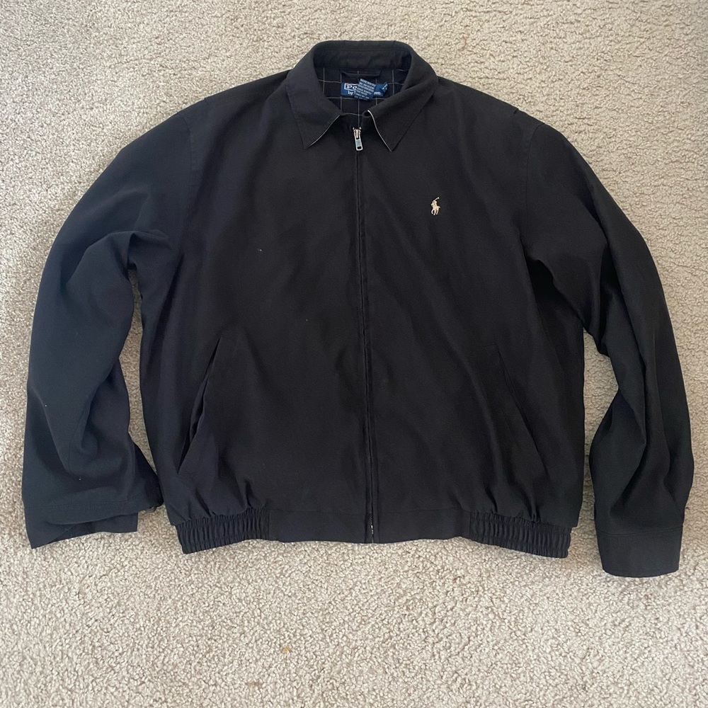 Polo by Ralph Lauren Black Bomber Jacket